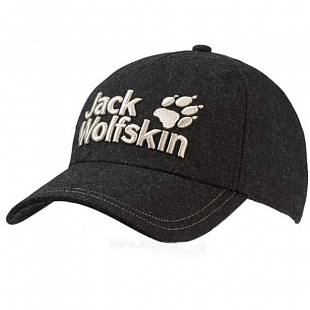 Бейсболка Jack Wolfskin Felt Base Cap 1903791 white