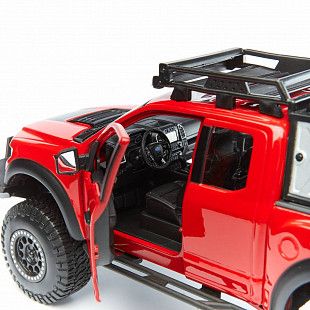 Масштабная модель автомобиля Maisto 1:24 Форд F-150 Раптор (32521) red