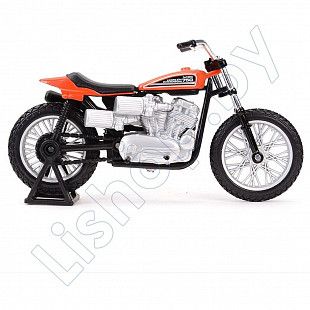Мотоцикл Maisto 1:18 Harley Davidson 1972 XR750 Racing Bike (31360)