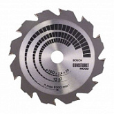 Диск пильный Bosch 160х20/16 мм 12 зуба 2608640630