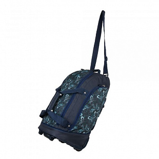 Дорожная сумка на колесах ЦВВ 542 blue