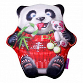 Мягкая игрушка Мнушки Панда сладкоежка T2825C1708A002RD красный