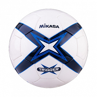Мяч футбольный Mikasa Trigger5-BL №5 White/Blue