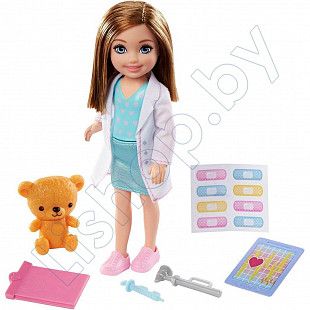 Кукла Barbie Челси Доктор (GTN86 GTN88)