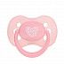 Пустышка Canpol babies Pastelove Силиконовая Круглая 6-18 мес. (22/423) pink