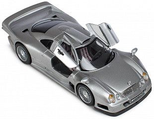 Масштабная модель автомобиля Maisto 1:24 Мерседес CLK-GTR (31949) grey