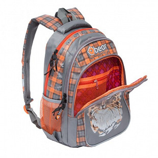 Школьный рюкзак Orange Bear VI-52 grey