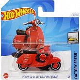 Машинка Hot Wheels Базовой коллекции Vespa 90SS Super Sprint 1966 71/250 (5785 HRY52) mainline 2024