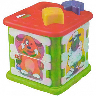 Кубик сортер PlayGo Домашние Животные 1752