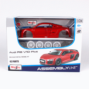 Сборная модель автомобиля Maisto Ауди R8 V10 Plus 1:25 39510