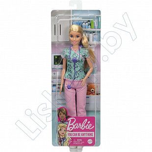 Кукла Barbie Кем быть Медсестра DVF50 GTW39
