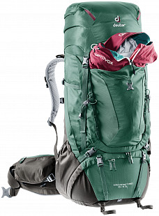 Рюкзак Deuter Aircontact Pro 65+15 SL 3330220-5209 aubergine/ivy (2020-21)