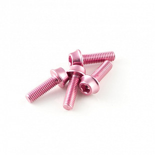 Болт флягодержателя A2Z 7075-T6 4 шт pink WB-4-9