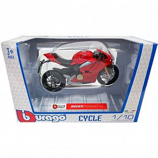 Мотоцикл Bburago 1:18 Ducati Panigale V4 (18-51000/18-51080)