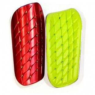 Щитки футбольные Zez Sport PLEW red/yellow