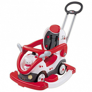 Машина-толкач Smoby Bubble Go 20 412011 (трасформер с качалкой)