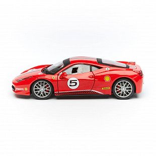 Коллекционная машина Bburago 1:24 Ferrari 458 Challenge (18-26302) red