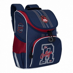 Рюкзак школьный GRIZZLY RAm-085-1 /2 blue