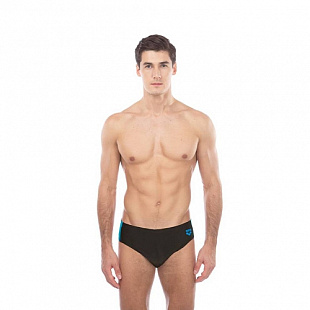 Плавки мужские Arena Ren Brief 000992 508 black/pix blue/turquoise