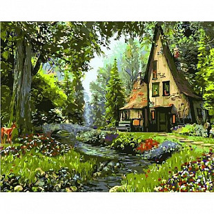 Картина по номерам Picasso Домик лесника PC4050286