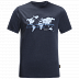 Футболка мужская Jack Wolfskin Jwp World T M night blue