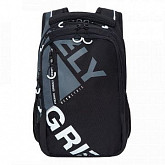 Рюкзак школьный GRIZZLY RU-138-2 /3 black/grey