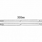 Пильное полотно Bosch для GSG 300 до 300 мм 2607018012