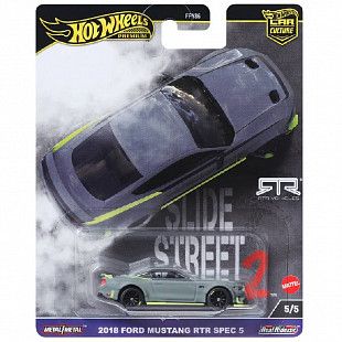 Машинка Hot Wheels Car Culture 2018 Ford Mustang RTR SPEC 5 (FPY86 HKC85)