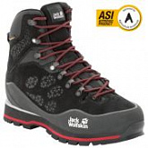 Водонепроницаемые ботинки для треккинга  мужские Jack Wolfskin Wilderness Peak Texapore Mid M black / red