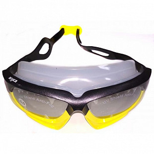 Очки для плавания Zez Sport OPT921 -6.5yellow