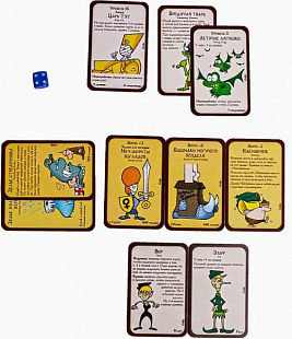 Настольная игра Hobby World (серии Каркассон Колонизаторы Манчкин) Манчкин 2-е изд. Рус 1031