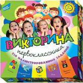 Игрушка Dream Makers Настольная игра «Викторина первоклассника» 1620H