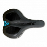 Велоседло DDK D123MF black/grey/blue