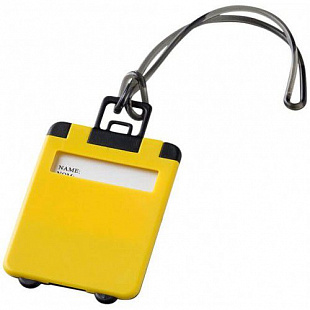 Бирка багажная 11989202 Yellow