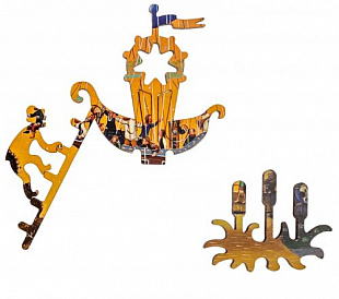 Пазл DaVICI Летучий голландец 130 деталей