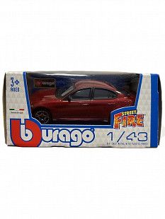 Машинка Bburago 1:43 Alfa Romeo Giulia (18-30000/18-30329) red