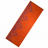 Гимнастический коврик для йоги, фитнеса Liveup orange LS3231C (173x61x0,6)