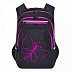 Рюкзак школьный GRIZZLY RG-161-2 /3 black/violet
