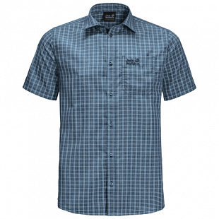 Рубашка мужская Jack Wolfskin El Dorado Shirt Men night blue checks