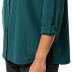 Рубашка женская Jack Wolfskin Victoria Roll-Up Shirt W teal green