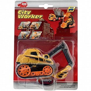Игрушка Dickie Toys Строительная техника Экскаватор 13 см  (203415181)