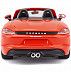 Масштабная модель автомобиля Bburago "Porsche 718 Boxter" 1:24 (18-21087) Orange