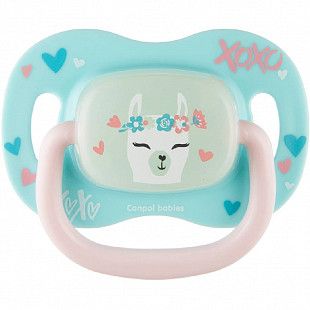 Пустышка Canpol babies Exotic  Animals силиконовая круглая 0-6 мес. (34/933_lama)