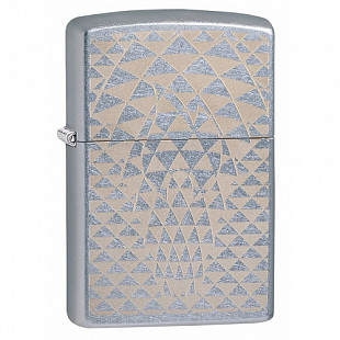 Зажигалка Zippo Street 49211 chrome