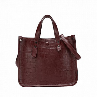 Сумка городская Ors Oro CW-965 /3 dark burgundy
