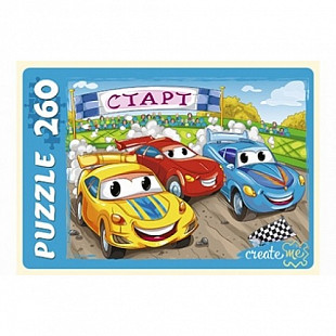 Пазл Рыжий Кот Тачки на старте ПУ260-0638