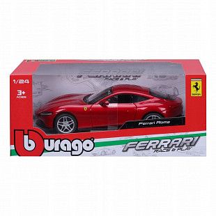  Машинка Bburago Ferrari Roma (18-26029) red 