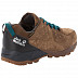Водонепроницаемые кроссовки мужские Jack Wolfskin Cascade Hike Lt Texapore Low M dark wood / green