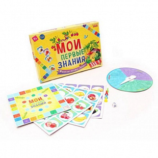 Настольная игра Рыжий Кот Мои первые знания Фрукты, ягоды, овощи ИН-8065