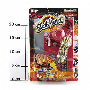 Игрушка пластмассовая Finger Skateboard 125/8008
